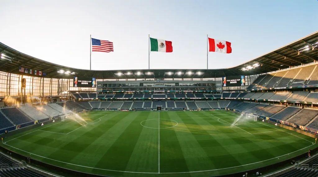 Guida completa al Mondiale 2026 con format a 48 squadre, gironi, stadi e calendario